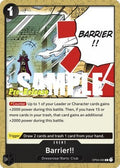 Barrier!! (OP04-095) - Promos: Kingdoms of Intrigue (Common) [OP04P-095]