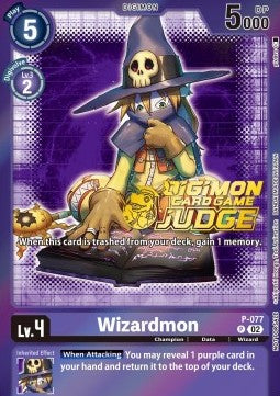 Wizardmon (P-077) - Judge Promos (Alternative Art) [JP-P-077]