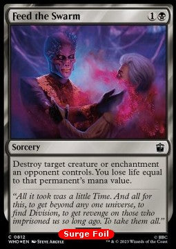 Feed the Swarm - Universes Beyond: Doctor Who: Extras (Common) [XWHO-812]