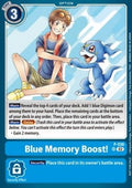 Blue Memory Boost! (P-036) (V.3) - Promos (Alternative Art) [P-036]