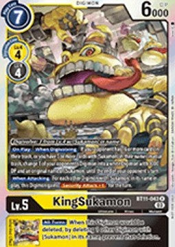 KingSukamon (BT11-043) - Official Tournament Pack Events (Alternative Art) [OTPE-BT11-043]