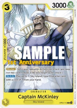 Captain McKinley (OP05-112) - Promos: Awakening of the New Era (Common) [OP05P-112]