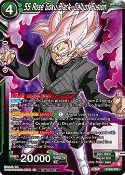 SS Rose Goku Black, Call of Fusion - Promos (Promo) [P-563]