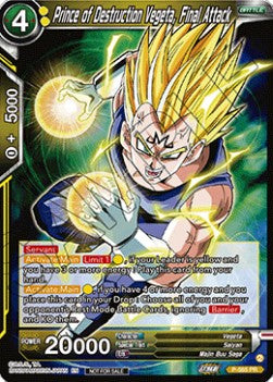 Prince of Destruction Vegeta, Final Attack (V.1 - Promo) - Promos (Promo) [P-565]