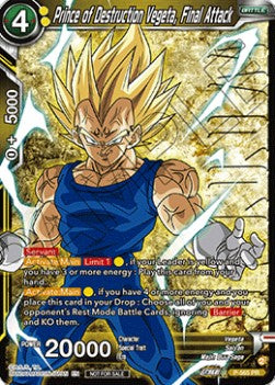 Prince of Destruction Vegeta, Final Attack (V.2 - Promo) - Promos (Promo) [P-565]