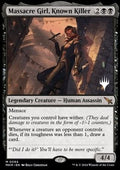 Massacre Girl, Known Killer (V.2) - Murders at Karlov Manor: Promos (Mythic) [PMKM-94]