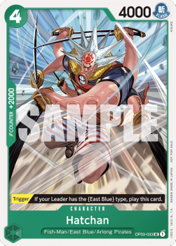 Hatchan (OP03-033) (V.1) - Unnumbered Promos (Uncommon) [UP-OP03-033]