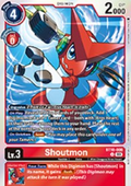 Shoutmon (BT10-008) - Official Tournament Pack Events (Alternative Art) [OTPE-BT10-008]