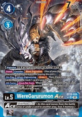 WereGarurumon Ace (BT15-026) (V.2) - Exceed Apocalypse (Alternative Art) [BT-15-026]