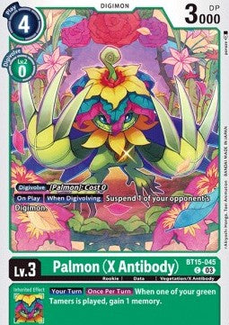 Palmon (X Antibody) (BT15-045) - Exceed Apocalypse (Common) [BT-15-045]