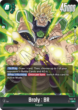 Broly : BR (FS03-10)  (V.1 - Super Rare) - Starter Deck: Broly [Fusion World] (Super Rare) [FS03-10]