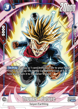 Trunks : Future (FB01-050)  (V.2 - Alternate Art) - Awakened Pulse [Fusion World] (Alternate Art) [FB01-050]