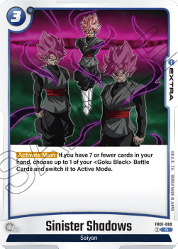 Sinister Shadows (FB01-069) - Awakened Pulse [Fusion World] (Rare) [FB01-069]