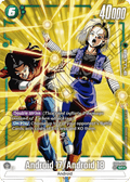 Android 17 / Android 18 (FB01-078)  (V.2 - Alternate Art) - Awakened Pulse [Fusion World] (Alternate Art) [FB01-078]