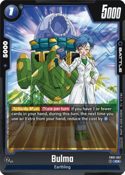 Bulma (FB01-057) - Unnumbered Promos [Fusion World] (Common) [FWUP-FB01-057]