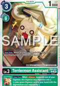 Terriermon Assistant (EX4-033) - Advanced Deck: Double Typhoon (Alternative Art) [ST-17-EX4-033]