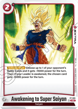 Awakening to Super Saiyan (FP-005) - Promos [Fusion World] (Promo) [FWP-005]