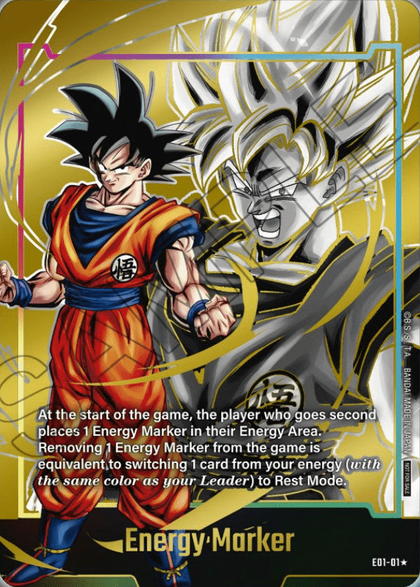 Energy Marker "Son Goku" (V.2 - Token ) - Unnumbered Promos (Token) [UP-E01-01]