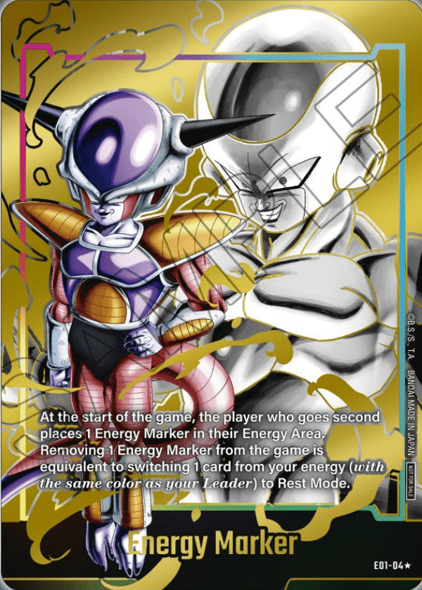 Energy Marker "Frieza" (V.2 - Token ) - Unnumbered Promos (Token) [UP-E01-04]