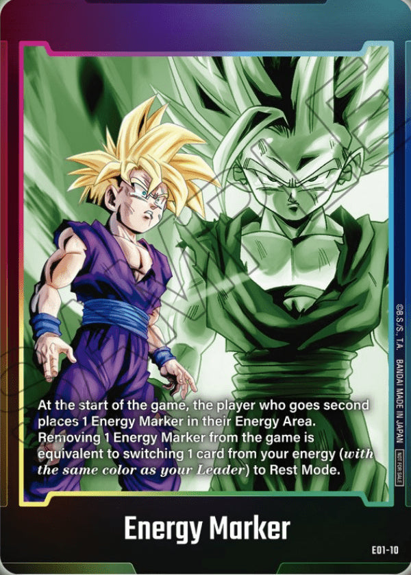Energy Marker "Son Gohan Childhood" (V.1 - Token ) - Unnumbered Promos (Token) [UP-E01-10]
