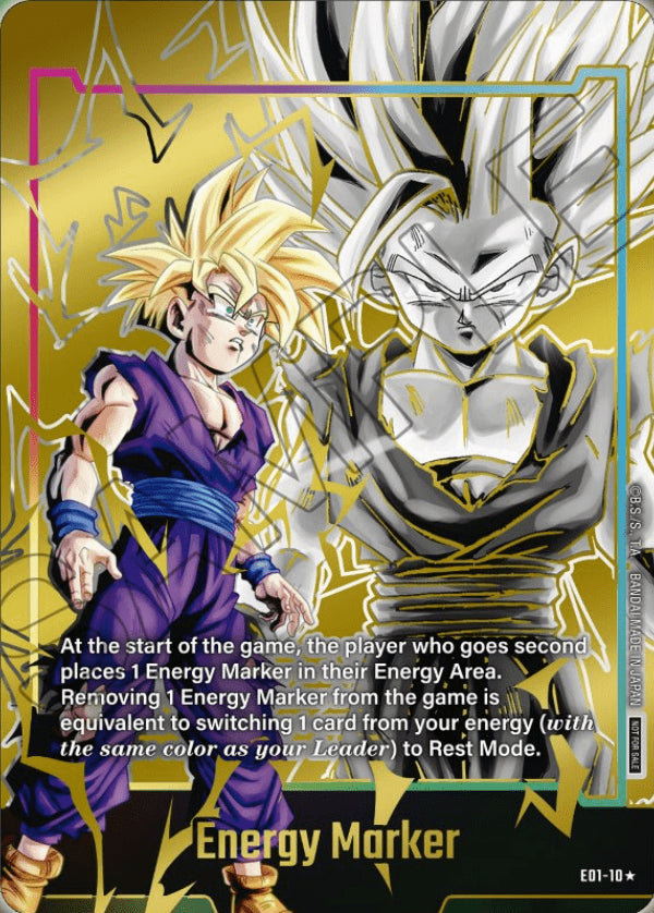 Energy Marker "Son Gohan Childhood" (V.2 - Token ) - Unnumbered Promos (Token) [UP-E01-10]