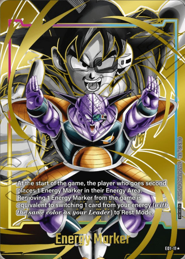 Energy Marker "Ginyu" (V.2 - Token ) - Unnumbered Promos (Token) [UP-E01-11]