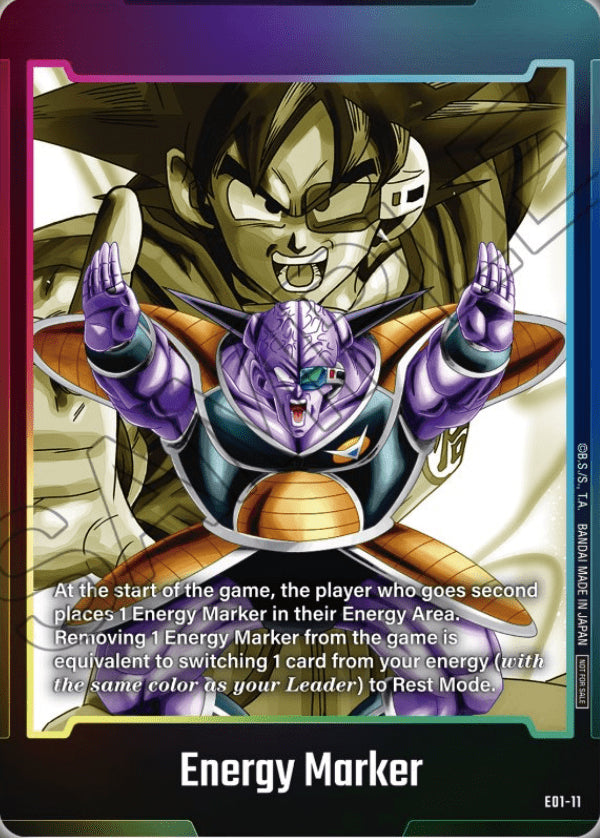 Energy Marker "Ginyu" (V.1 - Token ) - Unnumbered Promos (Token) [UP-E01-11]