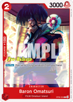 Baron Omatsuri (OP06-004) - Promos: Wings of the Captain (Common) [OP06P-004]
