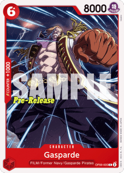 Gasparde (OP06-005) - Promos: Wings of the Captain (Common) [OP06P-005]