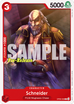 Schneider (OP06-008) - Promos: Wings of the Captain (Common) [OP06P-008]