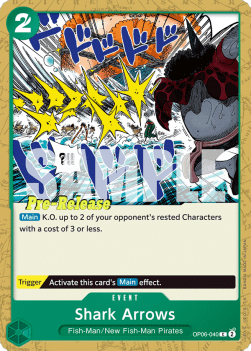 Shark Arrows (OP06-040) - Promos: Wings of the Captain (Common) [OP06P-040]