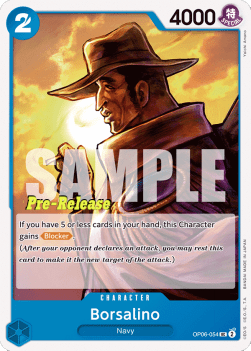 Borsalino (OP06-054) - Promos: Wings of the Captain (Uncommon) [OP06P-054]