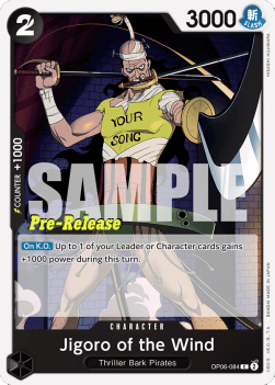 Jigoro of the Wind (OP06-084) - Promos: Wings of the Captain (Common) [OP06P-084]