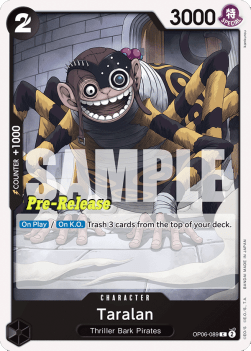 Taralan (OP06-089) - Promos: Wings of the Captain (Common) [OP06P-089]
