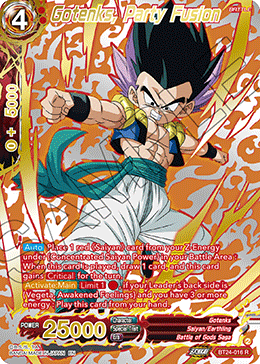Gotenks, Party Fusion (V.3 - Rare) - Beyond Generations (Rare) [BT24-016]