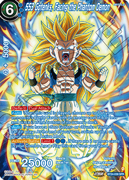SS3 Gotenks, Facing the Phantom Demon (V.2 - Special Rare) - Beyond Generations (Special Rare) [BT24-038]