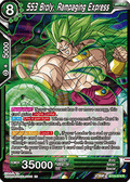 SS3 Broly, Rampaging Express (V.1 - Rare) - Beyond Generations (Rare) [BT24-074]