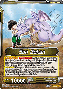 Son Gohan // Son Gohan, Rampage Premonition (V.2 - Alternate Art) - Beyond Generations (Alternate Art) [BT24-079]