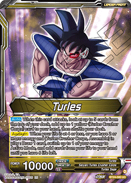 Turles // Turles, Corps Commander (V.1 - Uncommon) - Beyond Generations (Uncommon) [BT24-080]