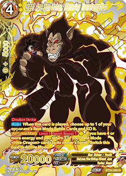 Great Ape Son Gohan, Menacing Transformation (V.3 - Rare) - Beyond Generations (Rare) [BT24-089]
