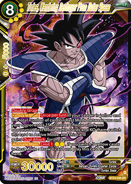 Turles, Wandering Destroyer From Outer Space (V.1 - Super Rare) - Beyond Generations (Super Rare) [BT24-096]