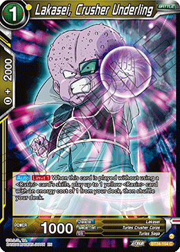 Lakasei, Crusher Underling - Beyond Generations (Common) [BT24-104]
