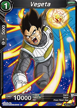 Vegeta (BT24-119) (V.1 - Common) - Beyond Generations (Common) [BT24-119]
