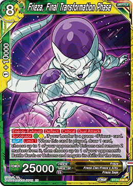 Frieza, Final Transformation Phase - Beyond Generations (Rare) [BT24-134]
