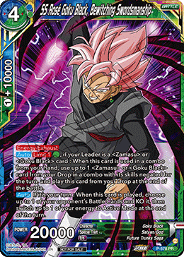SS Rosé Goku Black, Bewitching Swordsmanship - Promos (Promo) [P-578]