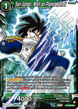 Son Gohan, Wish on Planet Namek - Promos (Promo) [P-579]