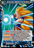 SS3 Son Goku, Preparing for the Final Battle (V.1 - Promo) - Promos (Promo) [P-618]