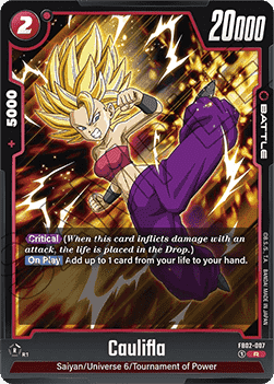 Caulifla (FB02-007) - Blazing Aura [Fusion World] (Rare) [FB02-007]