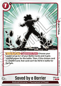 Saved by a Barrier (FB02-033) - Blazing Aura [Fusion World] (Rare) [FB02-033]