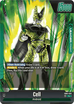 Cell // Cell (FB02-070)  (V.1 - Leader) - Blazing Aura [Fusion World] (Leader) [FB02-070]